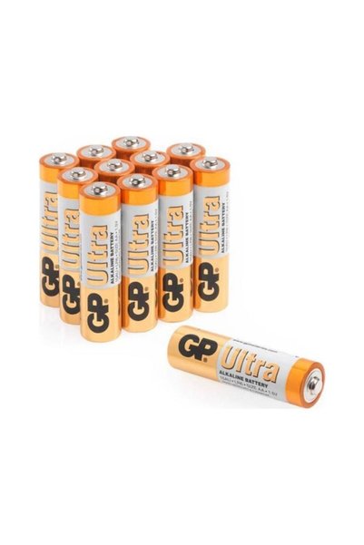 GP Batteries Gp Ultra Alkalin 12'li Aa Boy Kalem Pil & Gp Ultra Alkalin 12'li Aaa Boy Ince Pil