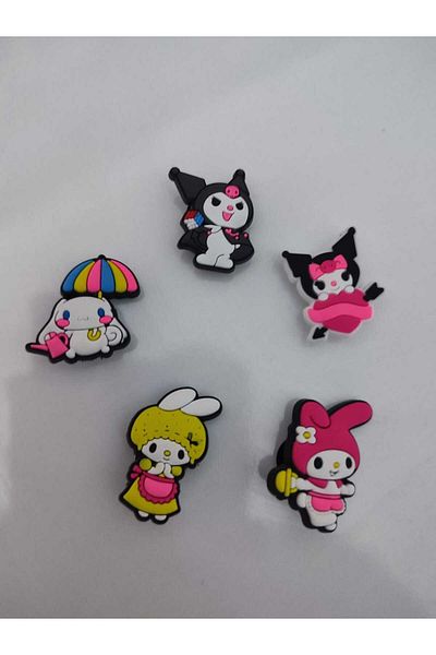 SANRIO Kuromi Cinnamoroll My Melody Silicone Slippers Sandals - Buckle