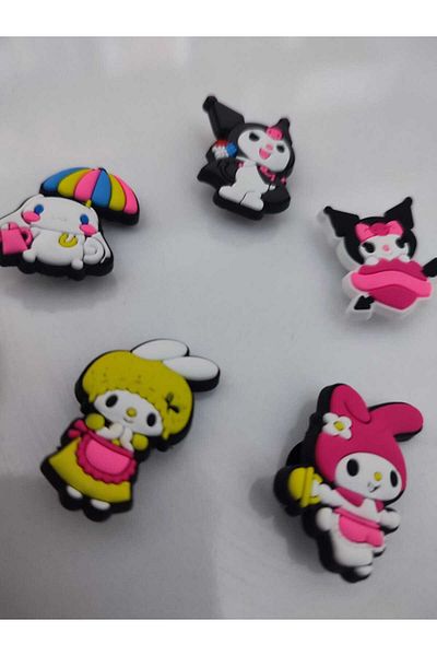 SANRIO Kuromi Cinnamoroll My Melody Silicone Slippers Sandals - Buckle