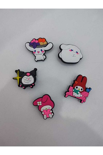 SANRIO Kuromi Cinnamoroll My Melody Silicone Slippers Sandals - Buckle
