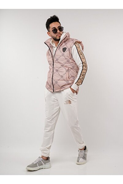 CLASSY.MODA Σετ αθλητικής φόρμας -3-τεμάχια κάτω-πάνω, γιλέκο, κέντημα, κουκούλα και ανώμαλα 2 νήματα Τιμή για ένα άτομο