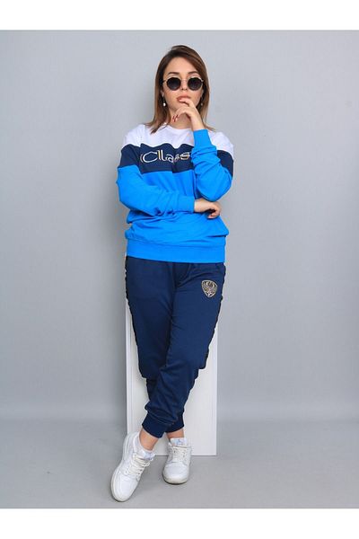 Classy Tracksuit Set - Sports Set - Fıyat Single - Fabric Two Thread - Embroidery