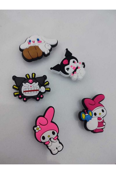 SANRIO Kuromi Cinnamoroll My Melody Buckle Silicone Sandals Shoes