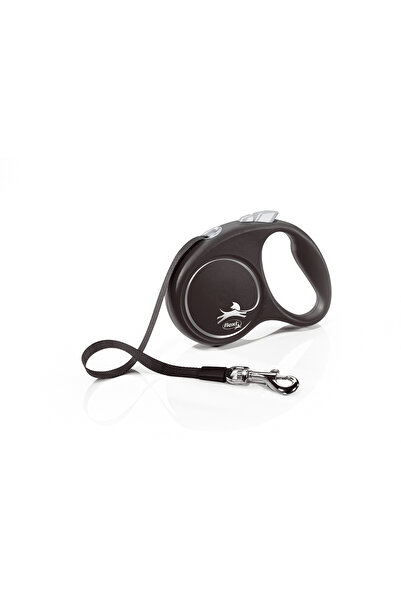 Flexi design medium boy şerit tasma 5 metre otomatik şeritli gezdirme kayışı köpek uzatma max 25kg