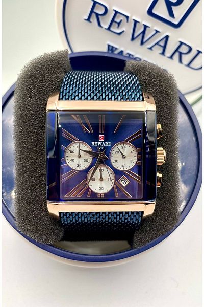 Reward New Season Function Vip Steel Navy Color Men's Wristwatch
