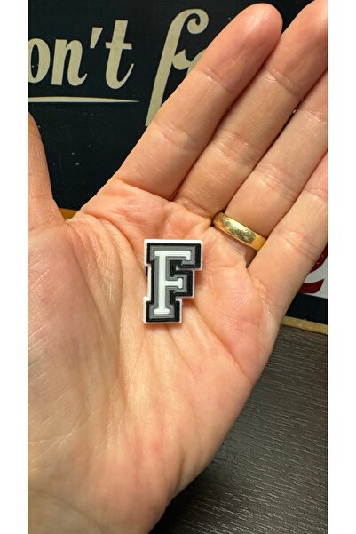 Crocs Terlik Süsü/F Harfi