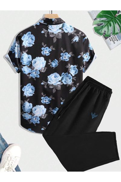 CLASSY.MODA ΨΗΦΙΑΚΟ ΕΚΤΥΠΩΜΕΝΟ ΣΕΤ ΑΝΔΡΙΚΟ ΚΑΙ ΓΥΝΑΙΚΕΙΟ ΜΠΑΝΤΑΛΟΝ