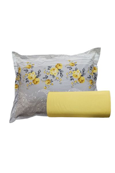 GÜLLÜCE HOME Single Elastic Sheet & Flounce Pillowcase