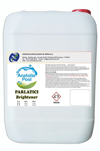 Havuz Suyu Parlatıcı  Berraklaştırıcı 10 lt