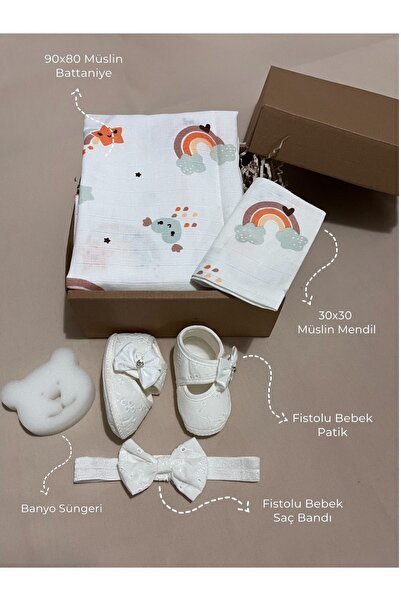 MASALBABY Welcome Baby / NEWBORN GIRL GIFT SET / GIFT BOX