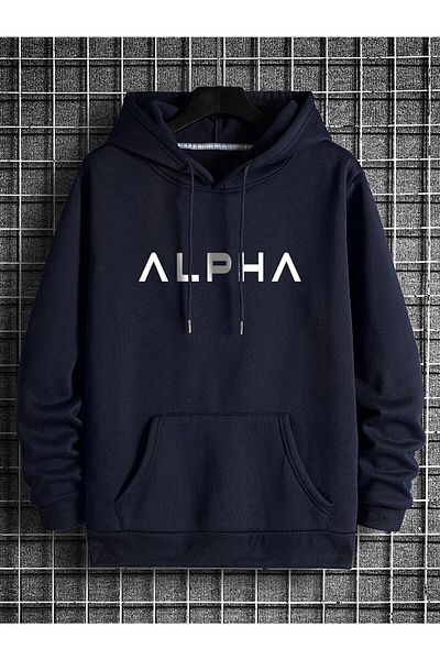 DAXİS Sportwear Company Голям суитшърт с принт Alpha