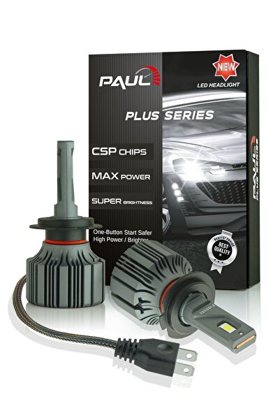 PAULLED Paul Plus H7 18.000 Lümen Güç Şimşek Etkili Odaklı Ufuk Çizgili Csp Led 1 Yıl Garanti