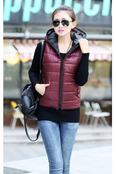 Universal Burgundy Women Vests Styles Prices Trendyol
