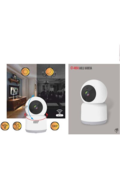 Cata 360 Derece Dönebilen Akıllı Ip Kamera Wi-fi Bağlantılı (full Hd-1080p) C...