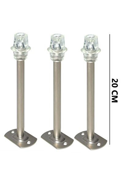 ŞENEL Yapı Market 3 قطع عازلة باب غاز طبيعي 20 سم سدادة شفافة