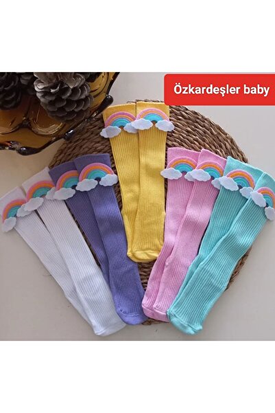 ÖZKARDEŞLER BABY Комплект от 5 чорапи до коляното - Бебешки и детски филцови ...