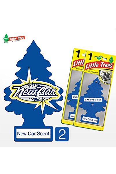 Little Trees Orijinal New Car Yeni Araba Car Freshener Kağıt Koku 2 Adet