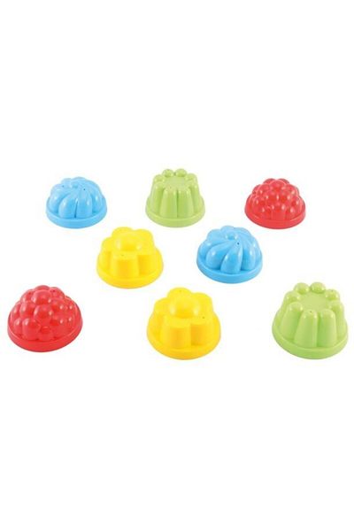 Polesie 1 Year Old Decorative Sand Molds, 8 Pieces