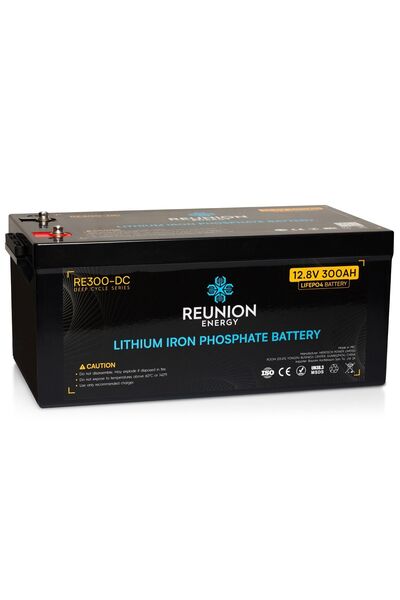 Reunion Energy 12v 300 Amper Lityum Akü ( Lifepo4 )