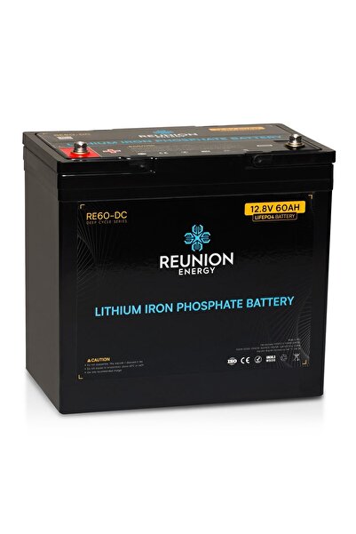 Reunion Energy 12v 60 Amper Lityum Akü Lifepo4