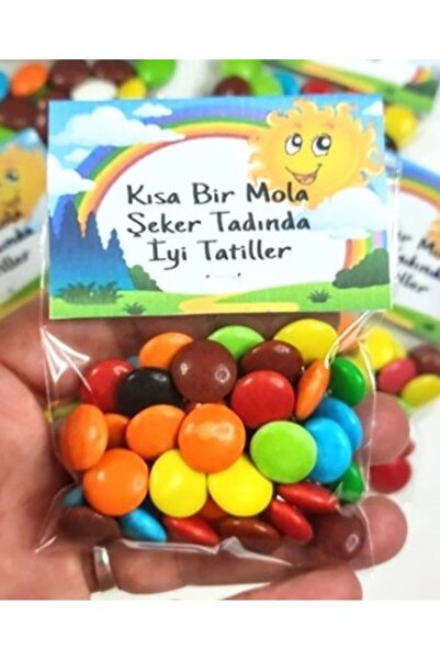 Emtory Home 10 Adet Karne Hediyesi Bonibon -Kısa Bir Mola- Karne Hediyesi