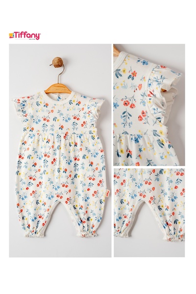 Tiffany Sweat Theme Fırfırlı Atlet Tulum