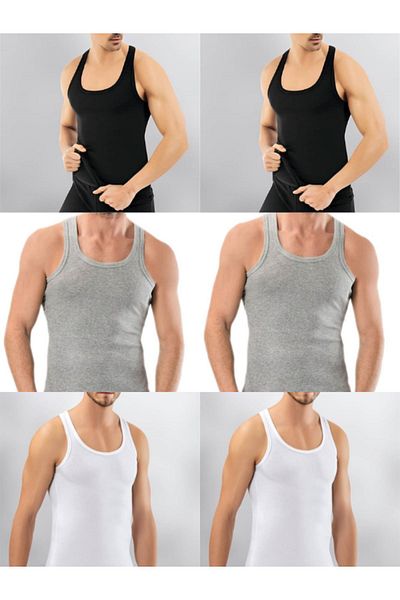 SÜSEN LİNGERİE 6 Pcs Men's Mixed Rambo Athlete, Men's Underwear, Men's Rambo Athlete, Athlete Rambo Athlete