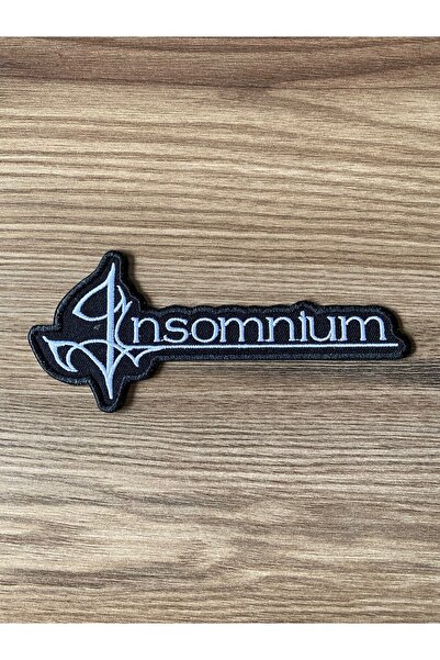 StüdyoÜmitTişört رقعة شعار Insomnium، منديل، تزوير، رقعة جينز