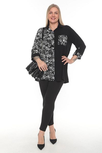 MG Digital printed viscose shirt