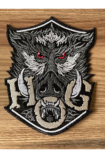 StüdyoÜmitTişört خنزير، خنزير، رقعة HOG، منديل، تزوير و رقعة جينز