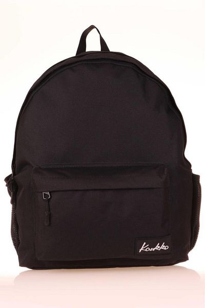 KAUKKO Rucsac negru casual pentru școală - K1614