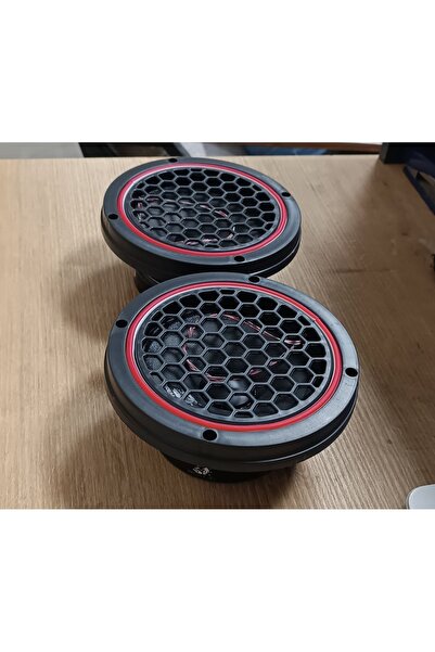 POZART AUDİO SYSTEMS 16cm Kırmızı Neon Işıklı Hoparlör ve Midrange Kapağı 1takım (2adet)