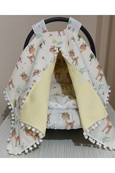 devadesign 100% Cotton Organic Muslin Pique Stroller Set