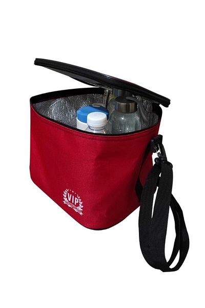 Vip Home Concept Market Ürünleri Vip Cooler Thermos Bag 11 lt Beach Type Ice Cooler Thermos Bag Red