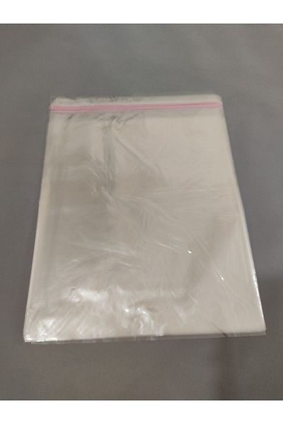 Umut Transparent Adhesive Bag, Gelatin Bag, 35x50 Cm, Opp Storage Bag, 50 Pieces