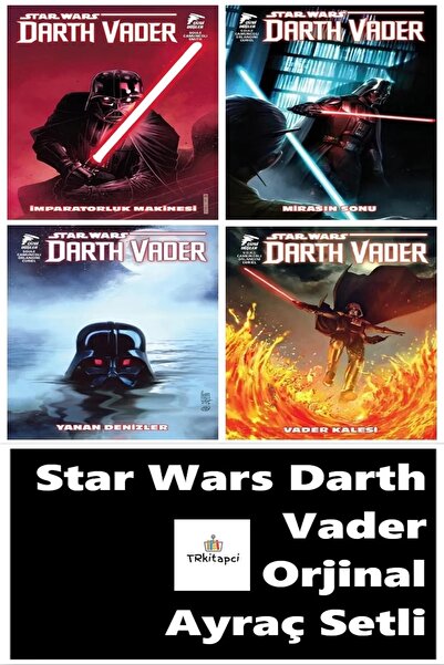 Çizgi Düşler Star Wars - Darth Vader Sith Kara Lordu 4 Cilt Set | Lisanslı Ay...