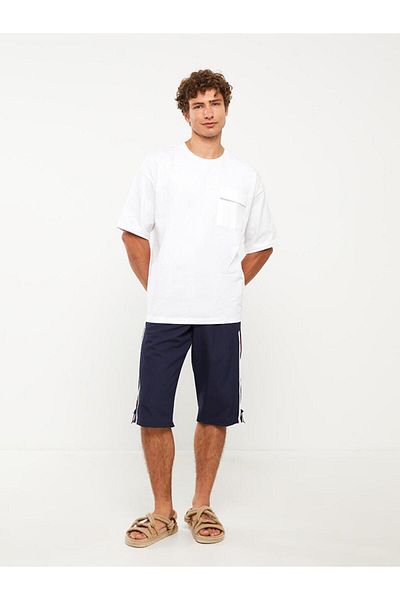 LC Waikiki Lcwaikı klassische lange Herren-Badeshorts
