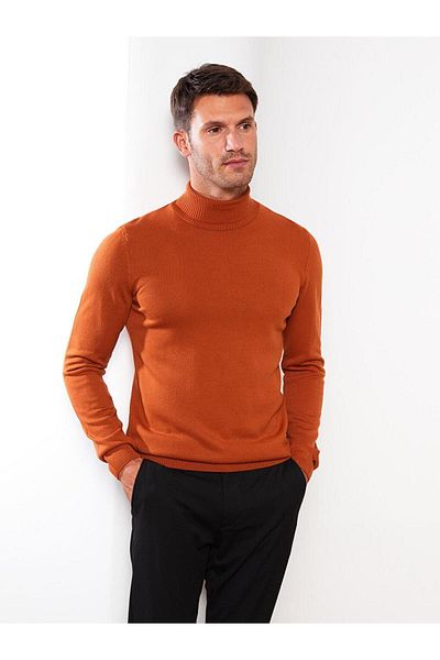LC Waikiki LCW Vision Turtleneck Long Sleeve Men's Knitwear Sweater