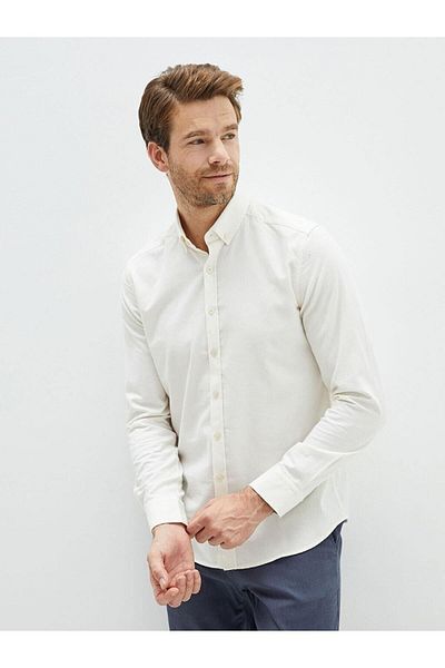 LC Waikiki Ανδρικό μακρυμάνικο πουκάμισο Lcwaikı Basic Slim Fit