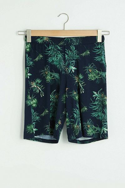LC Waikiki Γυναικεία σορτς & βερμούδες με πράσινη στάμπα