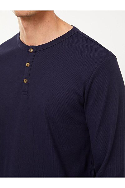 LC Waikiki LCW Casual Bisiklet Yaka Uzun Kollu Erkek Sweatshirt