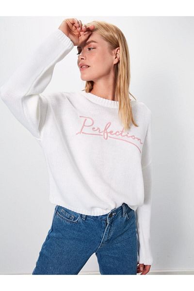LC Waikiki Pulover de damă ecru