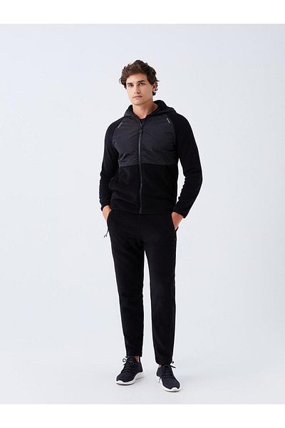 LC Waikiki LCW Active Hooded Long Sleeve Men's Zipper Sweatshirt