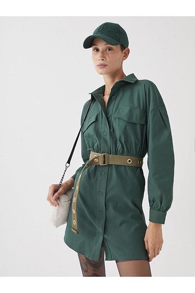 LC Waikiki LCW Casual - Μασίφ μακρυμάνικο γυναικείο πουκάμισο