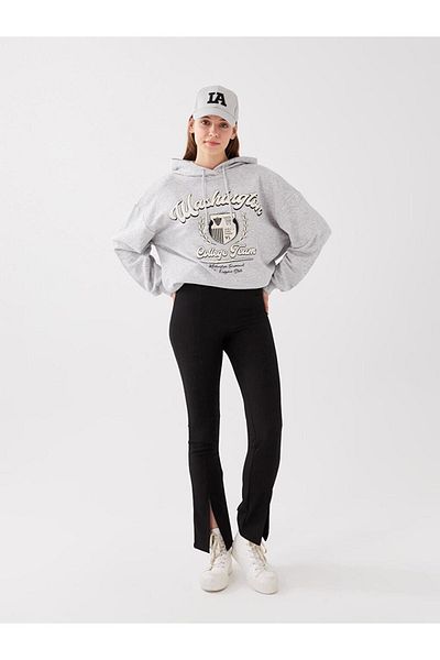 LC Waikiki Pantaloni spanioli cu talie elastică LCW Vision pentru femei