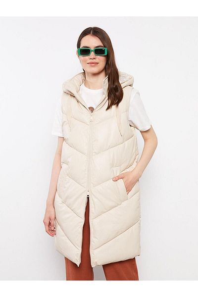 LC Waikiki Γυναικείο φανελάκι με κουκούλα LCW Modest