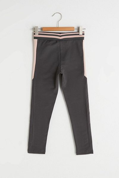 LC Waikiki Girl's Dark Gray Hju Tights