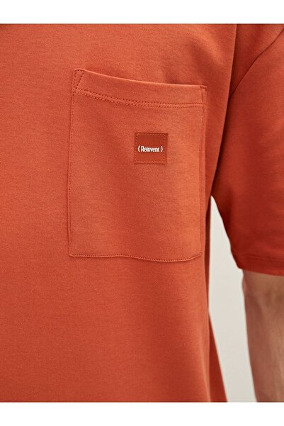 LC Waikiki Бавовняна футболка з коротким рукавом з екіпажем Tisort