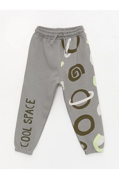 LC Waikiki LCW baby Printed Baby Boy Jogger Tracksuit Bottom with Elastic Waist