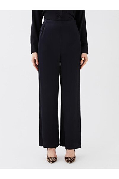 LC Waikiki LCW Vision Kadın Standart Fit Düz Saten Pantolon